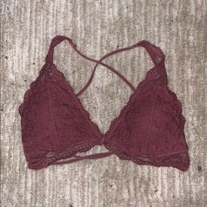 Purple Lace Bralette